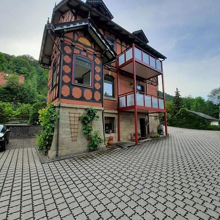 Ferienwohnung Villa Frosch Meiningen Exteriör bild