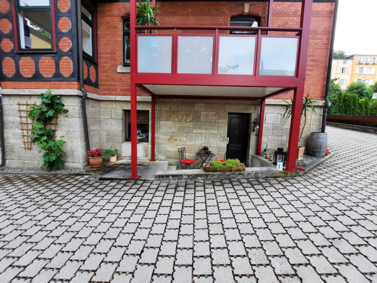 Ferienwohnung Villa Frosch Meiningen Exteriör bild